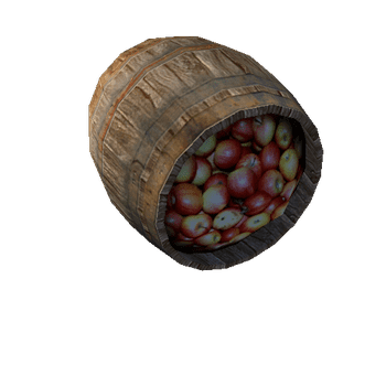 Upright Apple Barrel